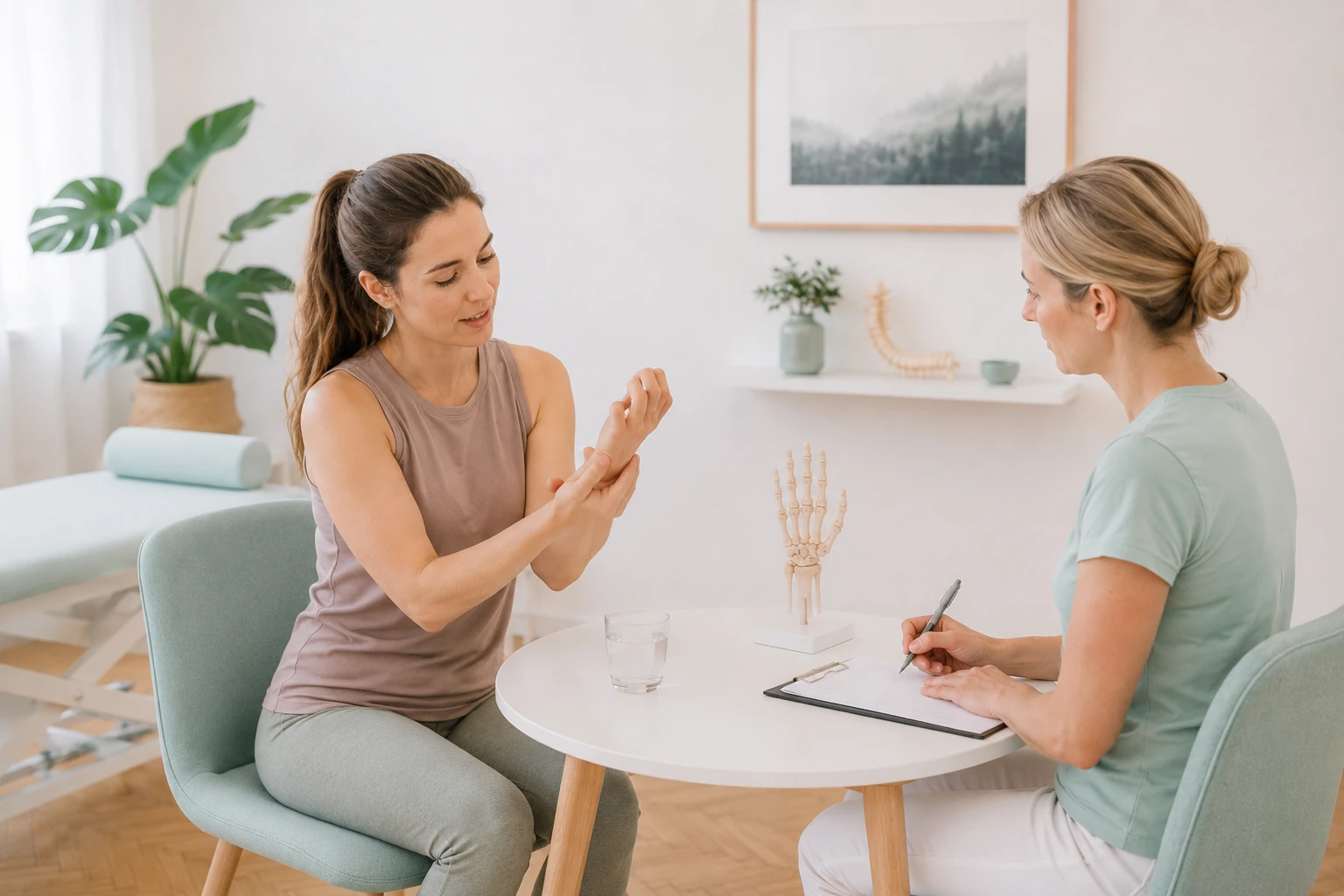 Untersuchung und Beratung bei Handgelenksbeschwerden zur Abklärung von Gelenkschmerzen im Gesundheitswerk Wien 1180