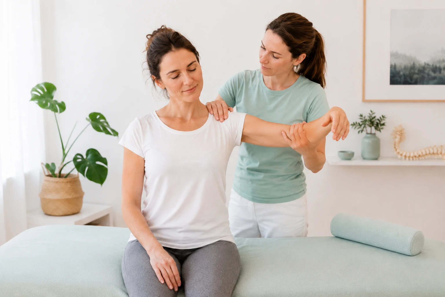 Manuelle Schmerztherapie und Schultermobilisation bei akuten und chronischen Schmerzen im Gesundheitswerk Wien
