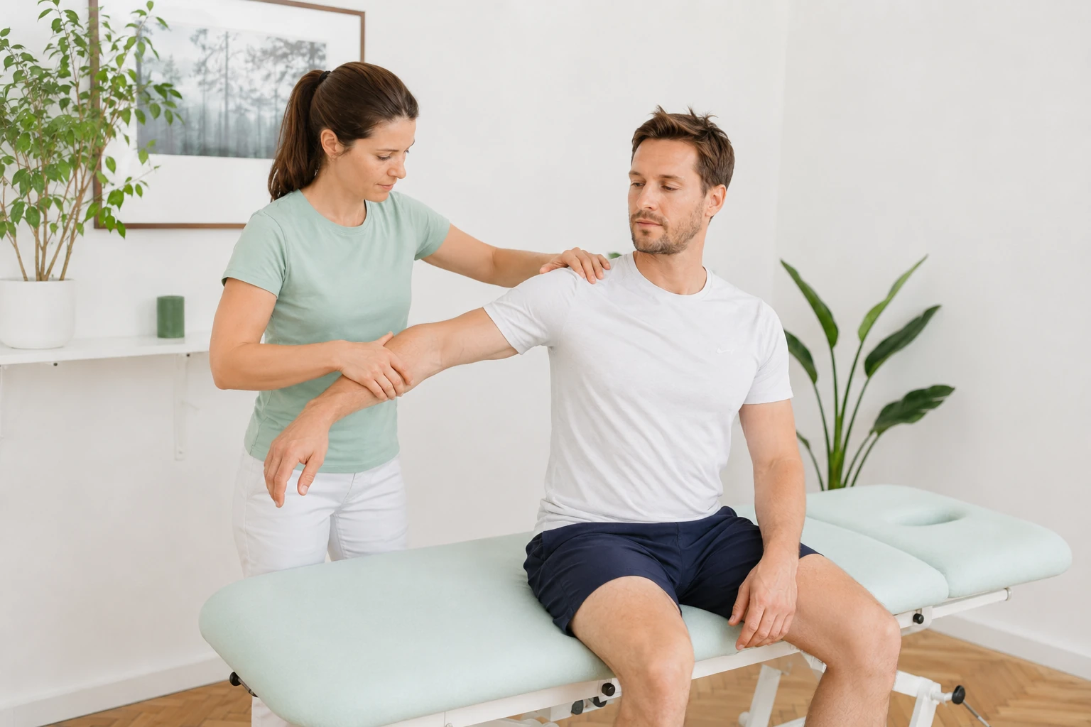 Schulter-Mobilisation – manuelle Therapie und Osteopathie bei Sportverletzungen im Gesundheitswerk Wien