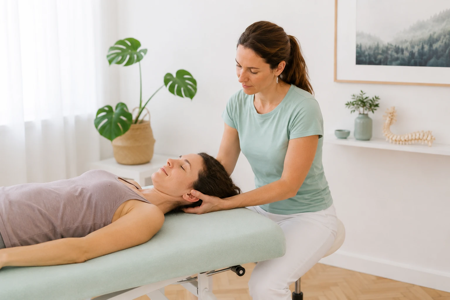 Ausstrahlende Nervenschmerzen von Nacken bis Kopf – Behandlung im Gesundheitswerk Wien