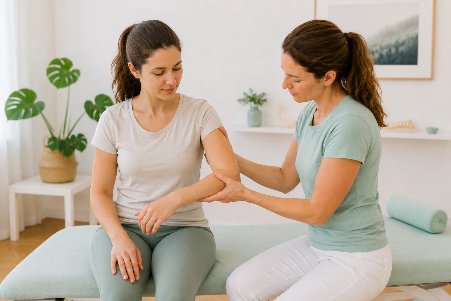 Behandlung des Ellbogens bei Ellbogenschmerzen im Gesundheitswerk Wien
